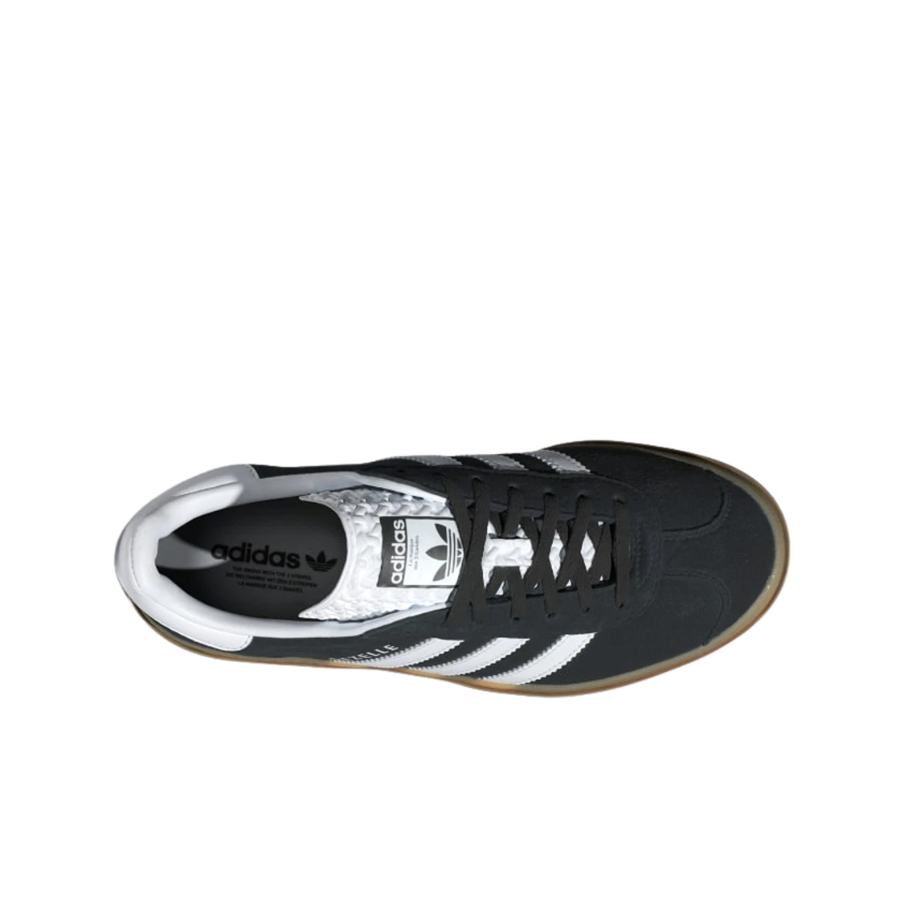 (W) Adidas Gazelle Bold Core Black Cloud White