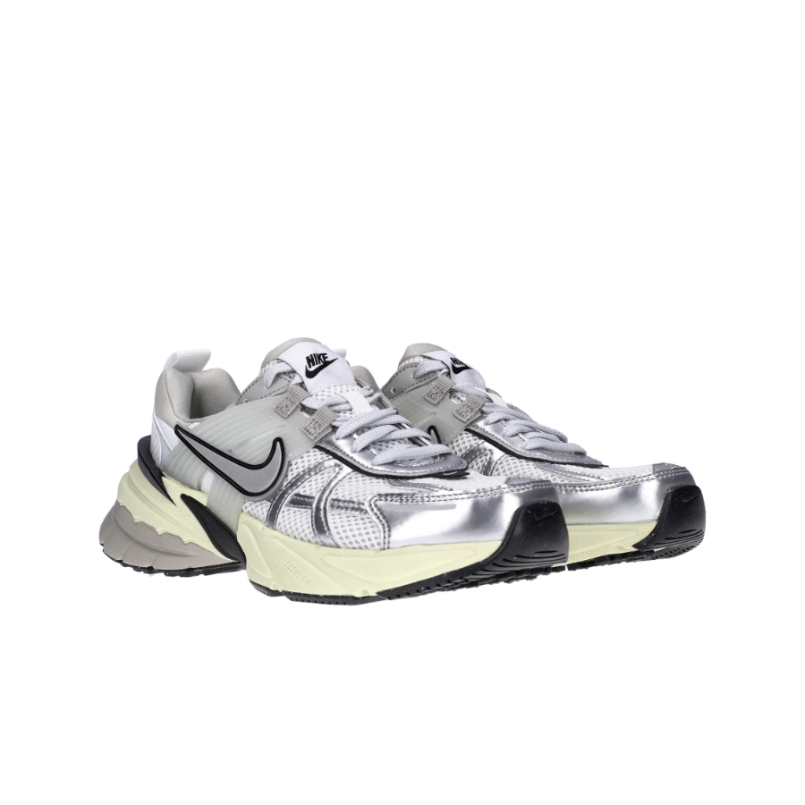 Nike V2K Run Summit White Metallic Silver