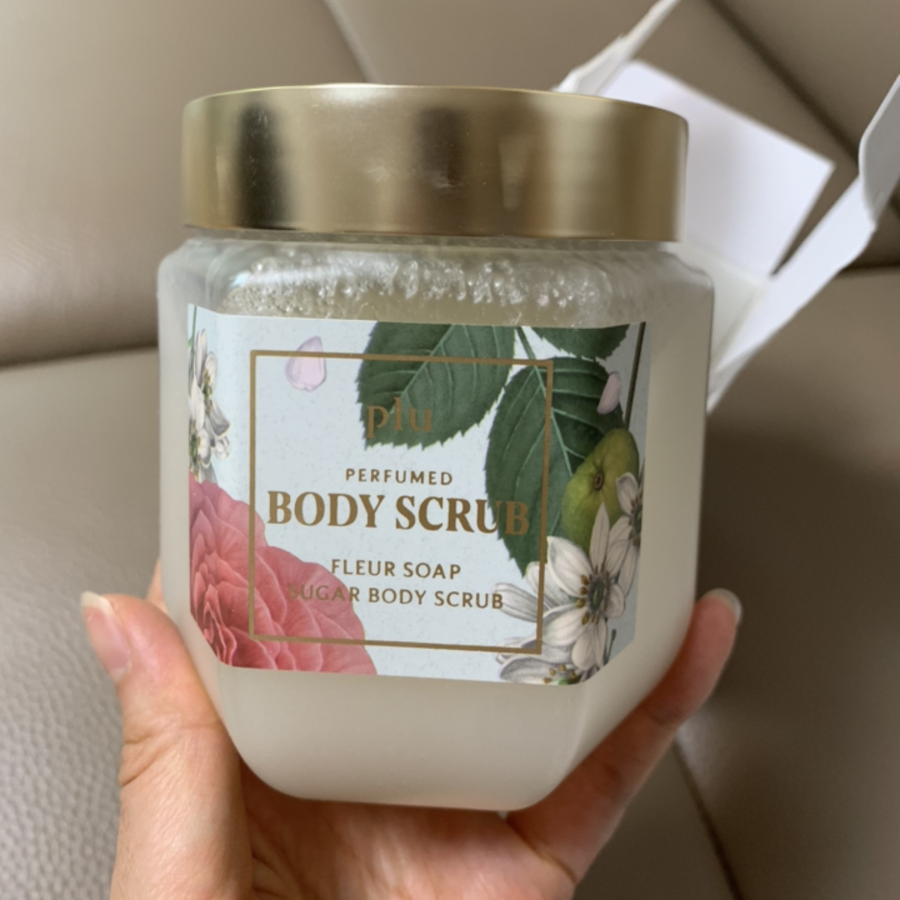 Парфюмированный сахарный скраб для тела PLU  Fleur Fleur Soap Цветочно-мускусный, 500 г, 1 шт