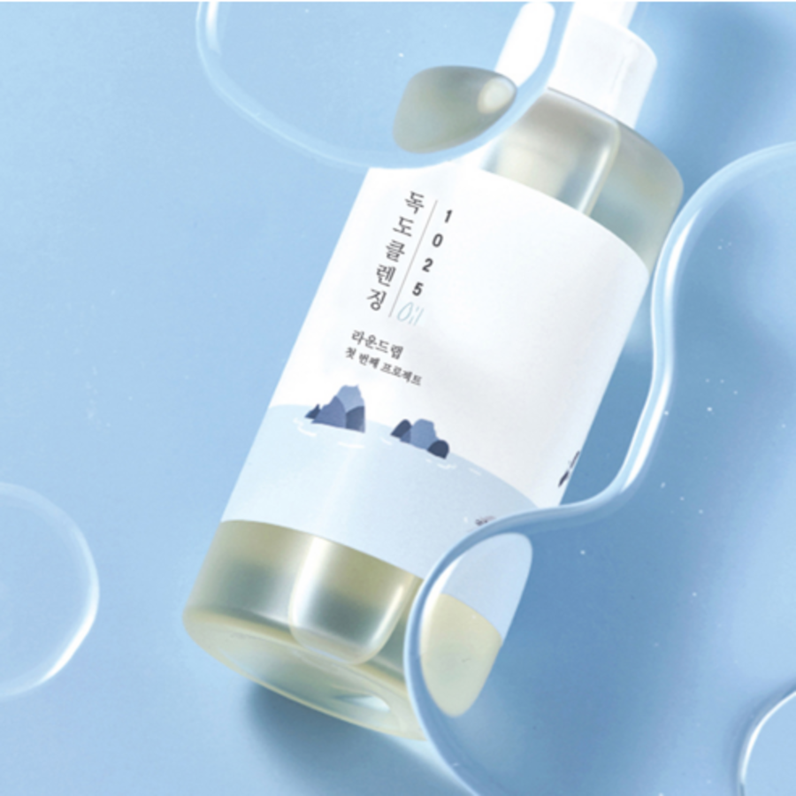 Round lab 1025 Dokdo Cleansing Oil – очищающее масло с морской водой, 200 мл