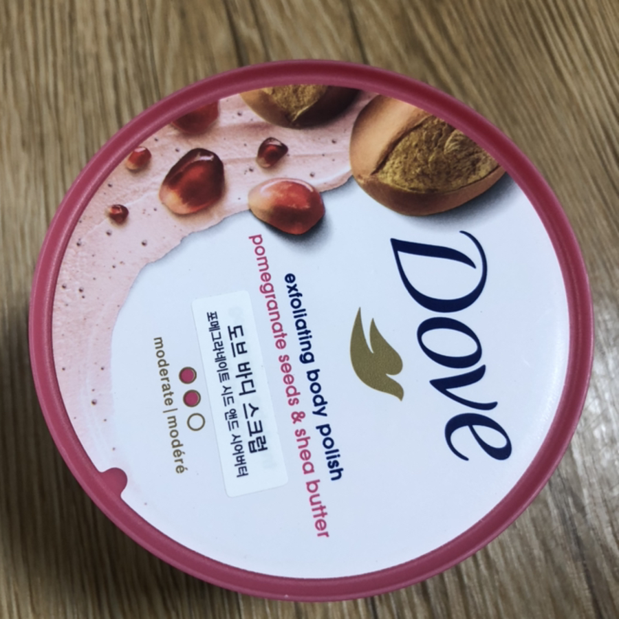 Скраб Dove с гранатовыми косточками и маслом ши, 298 г, 1 шт