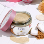 Скраб с сахаром и кокосовым молоком Dove, 298 г, 1 шт