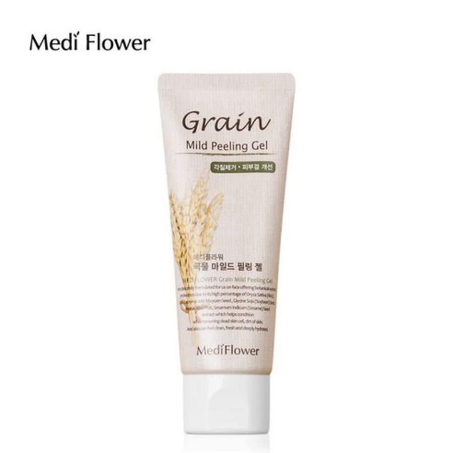 MediFlower – Мягкий пилинг-гель с зерновыми экстрактами, 100 мл