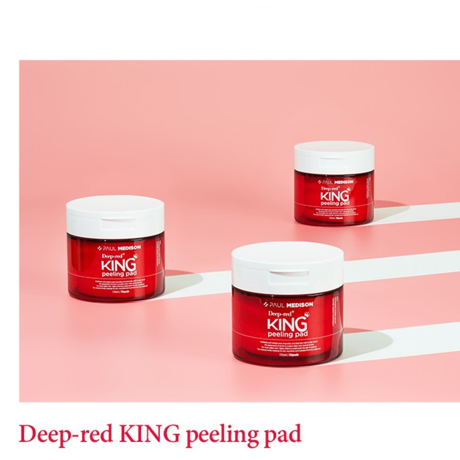 Paul Medison – Deep Red Tea Tree Peeling Pad, 170 мл