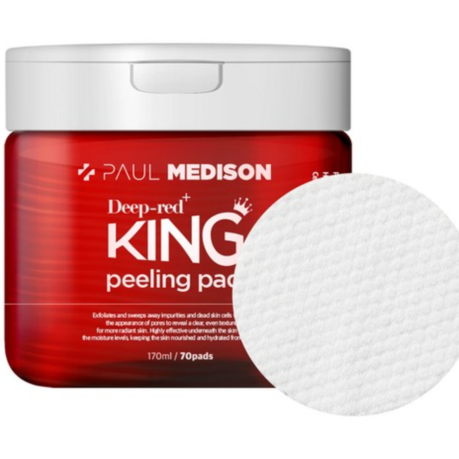 Paul Medison – Deep Red Tea Tree Peeling Pad, 170 мл