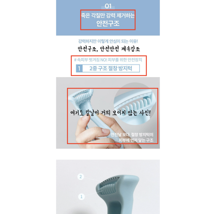 Бритва для удаления мозолей на ногах Plu Perfect, 1 упаковка, 6 штук