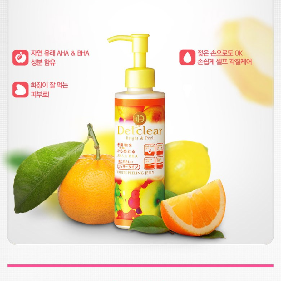 Фруктовый пилинг-гель Detclear Mix, 180 мл