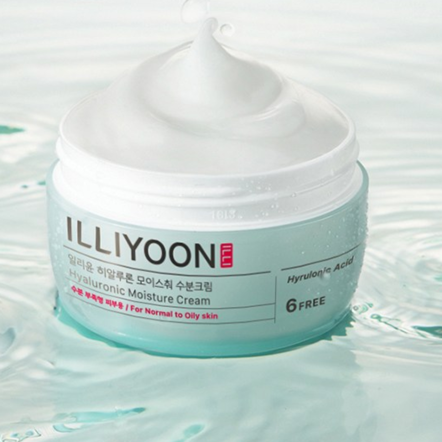 ILLIYOON Hyaluron Moisture Cream – увлажняющий крем с гиалуроновой кислотой, 100 мл