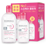 Bioderma Sensibio H2O Чувствительная очищающая вода, 500 мл + 250 мл, 1 набор