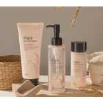 THE FACE SHOP Rice Water Bright Cleansing Foam – осветляющая пенка для умывания с экстрактом рисовой воды, 300 мл