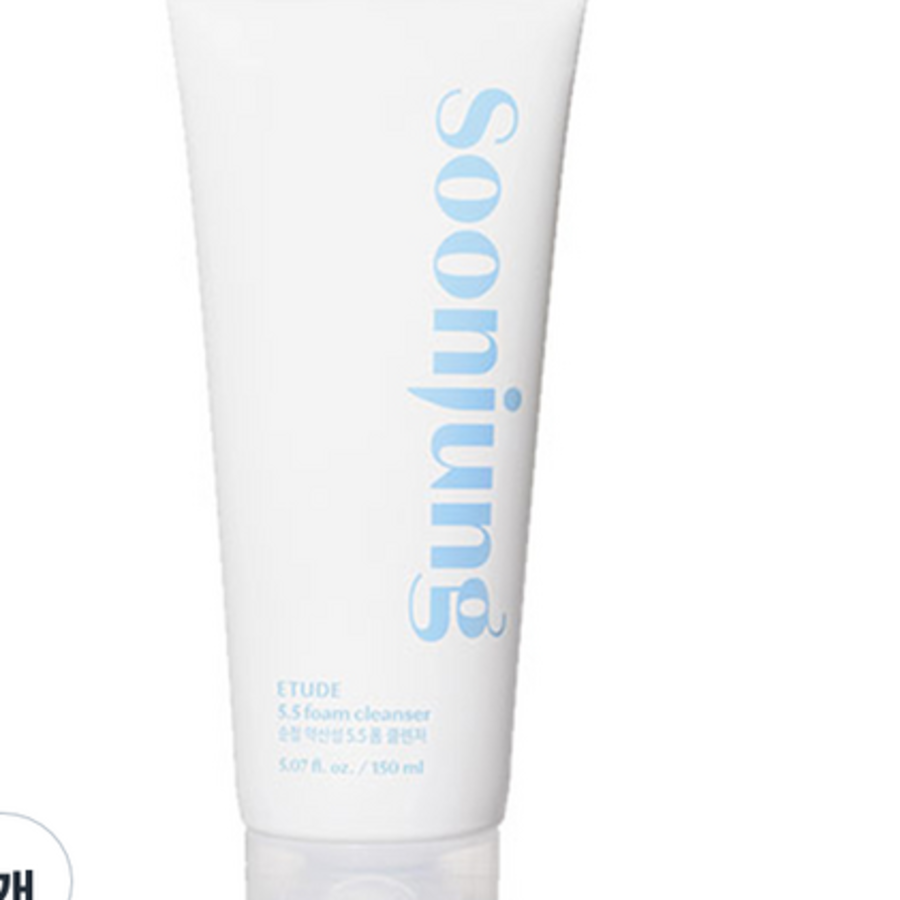 ETUDE SoonJung pH 5.5 Foam Cleanser – мягкая пенка для умывания, 150 мл