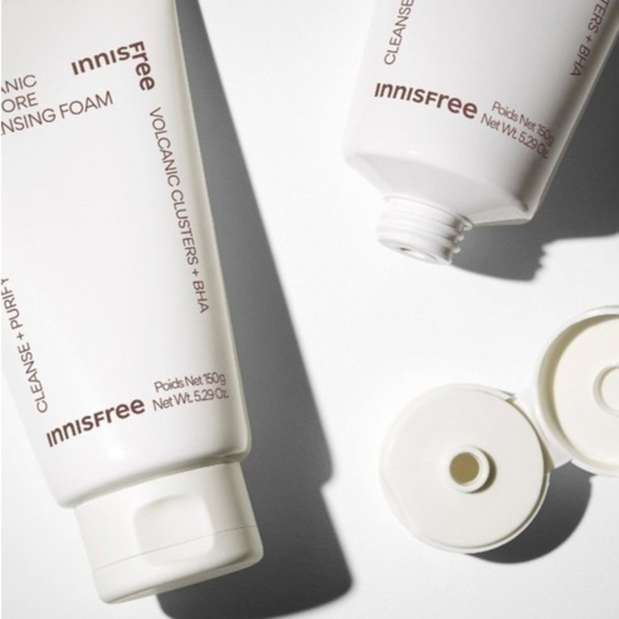 Пенка для очищения пор Innisfree New Volcanic BHA, 150 г