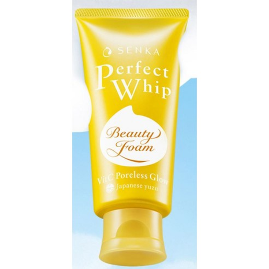 Сияющая очищающая пенка Senka NEW Perfect Whip с витамином С, 100 г