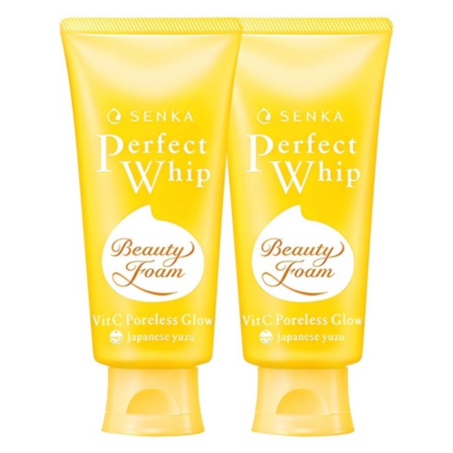 Сияющая очищающая пенка Senka NEW Perfect Whip с витамином С, 100 г