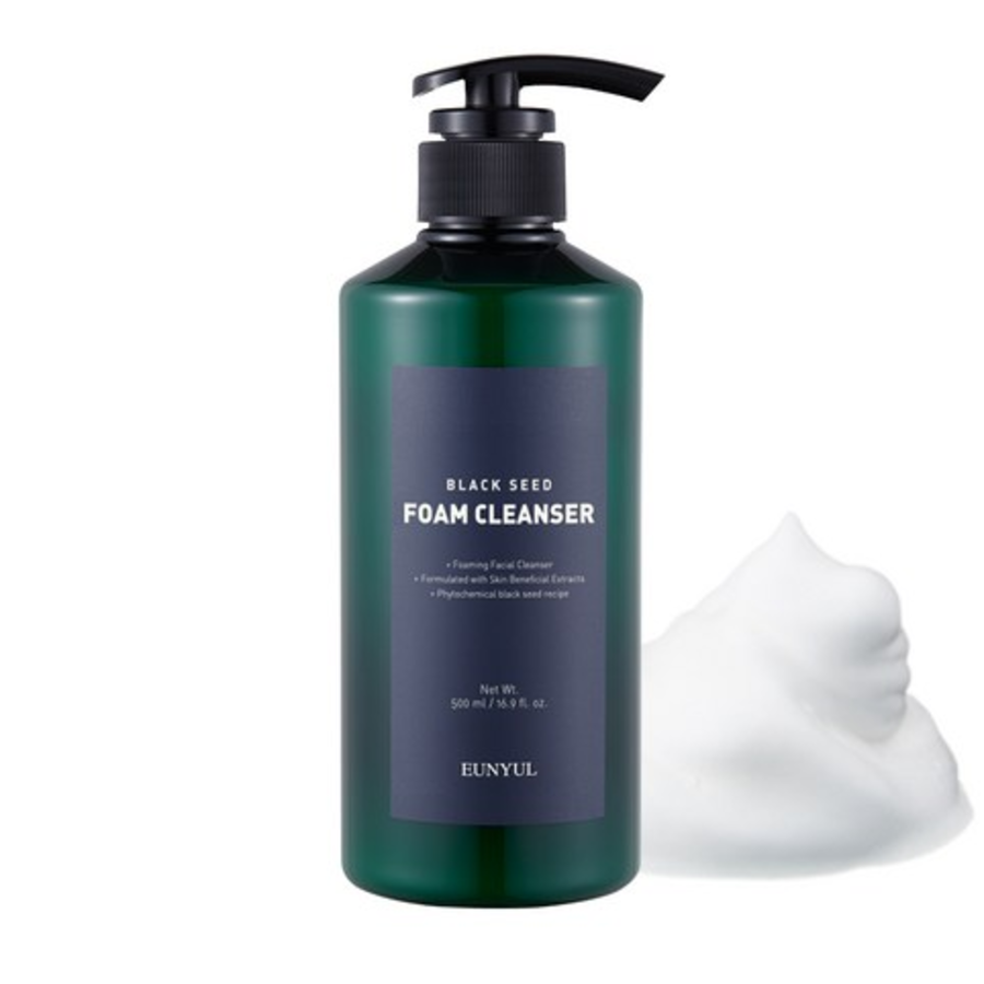 Пенка для умывания Eunyul Black Seed Foam Cleanser, 500 мл