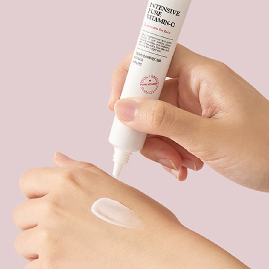 Интенсивный крем для кожи вокруг глаз с витамином С VIVAS, 20 мл