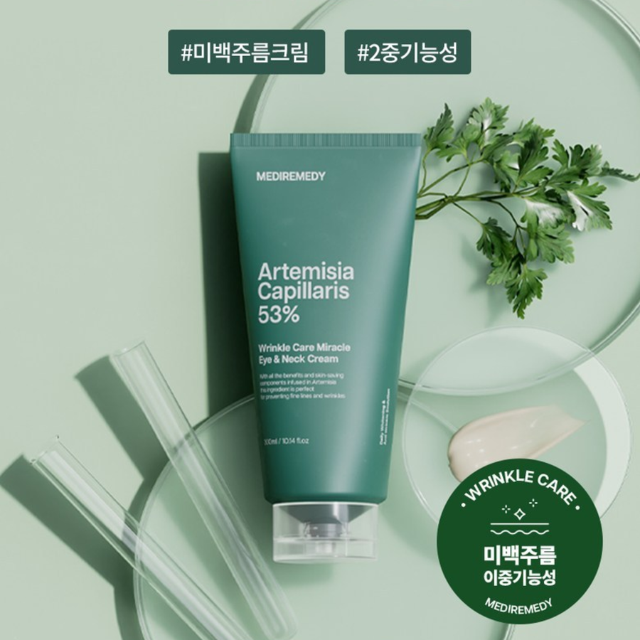 Mediremedy Sachet 53 Wrinkle Improvement Miracle Neck & Eye Cream – крем для шеи и век с эффектом улучшения морщин, 300 мл