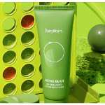 Мягко-кислая очищающая пенка Beplain Green Bean, 80 мл