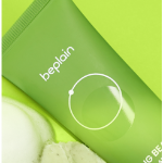 Мягко-кислая очищающая пенка Beplain Green Bean, 80 мл