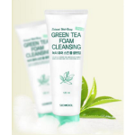 Очищающая пенка для умывания с зеленым чаем Sidmool, 120 мл