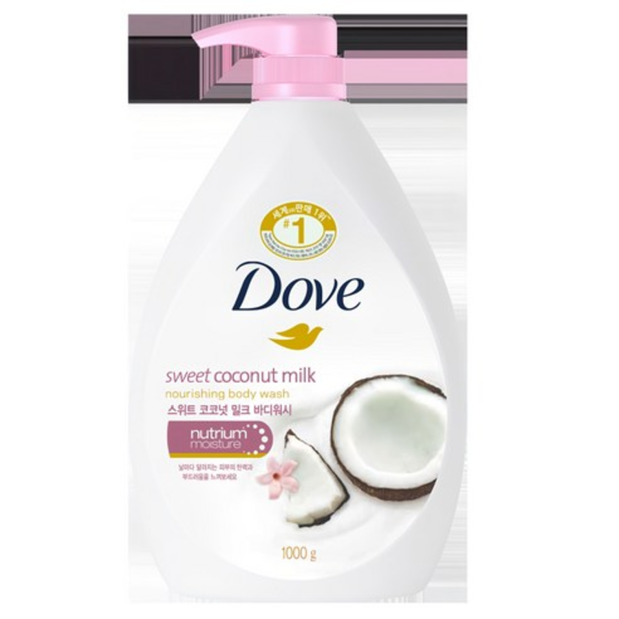 Средство для мытья тела с кокосовым молоком Dove Sweet, 1 л