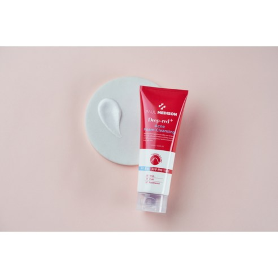 Пенка для умывания от прыщей Paul Medison Deep Red, 155 мл