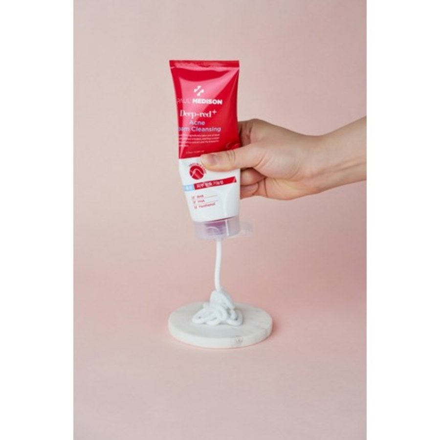 Пенка для умывания от прыщей Paul Medison Deep Red, 155 мл
