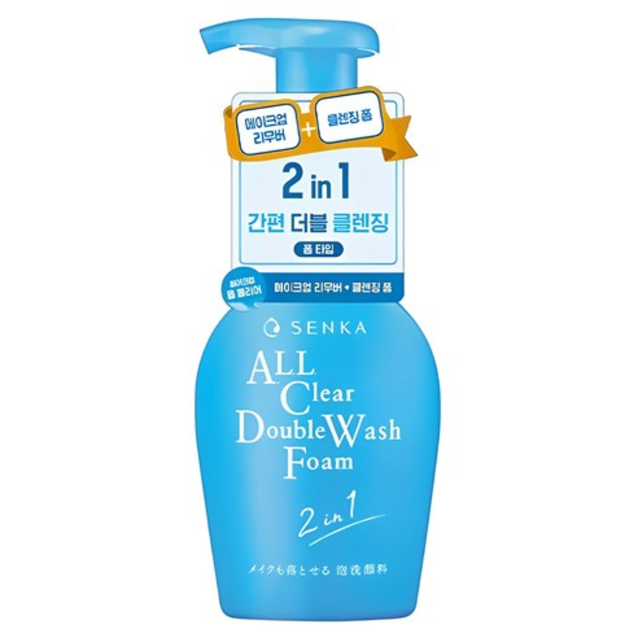 Пенка для умывания Senka All Clear Double W, 150 мл