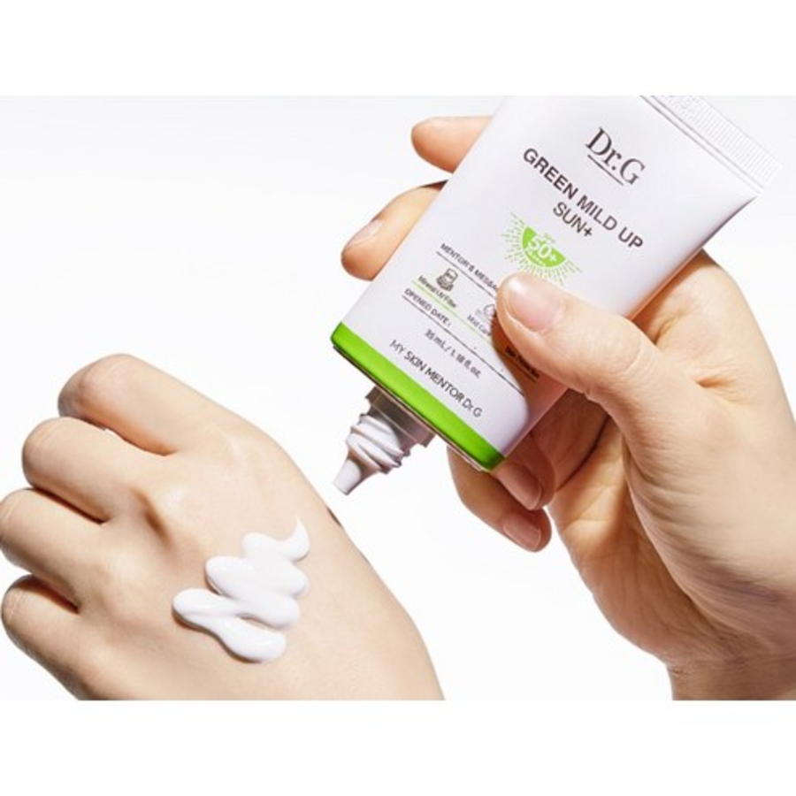 Солнцезащитный крем Dr.G Green Mild Up Sun Plus SPF50+ PA++++, 35ml
