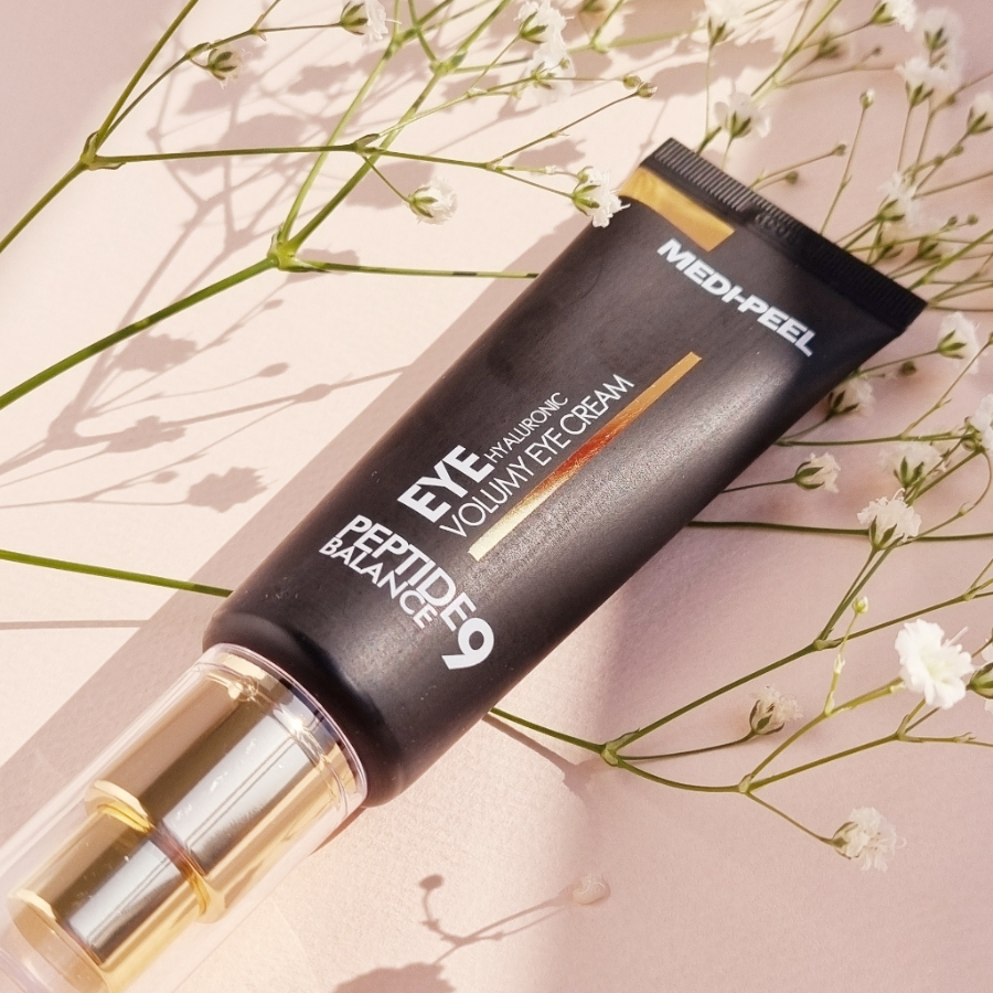 MEDI-PEEL Peptide 9 Hyaluronic Voluminous Eye Cream – омолаживающий крем для век с пептидами и гиалуроновой кислотой, 40 мл