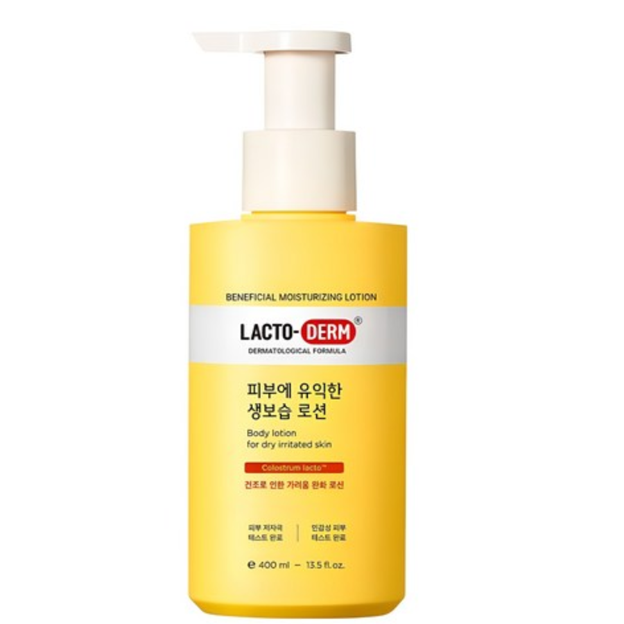 Lacto-derm – увлажняющий лосьон с пробиотиками для кожи, 400 мл