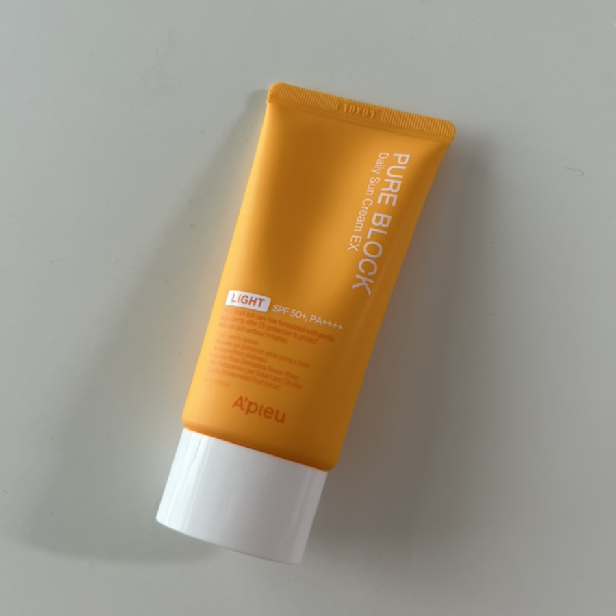 Дневной солнцезащитный крем A'pieu Pure Block Natural, EX SPF50 PA++++, 100 мл