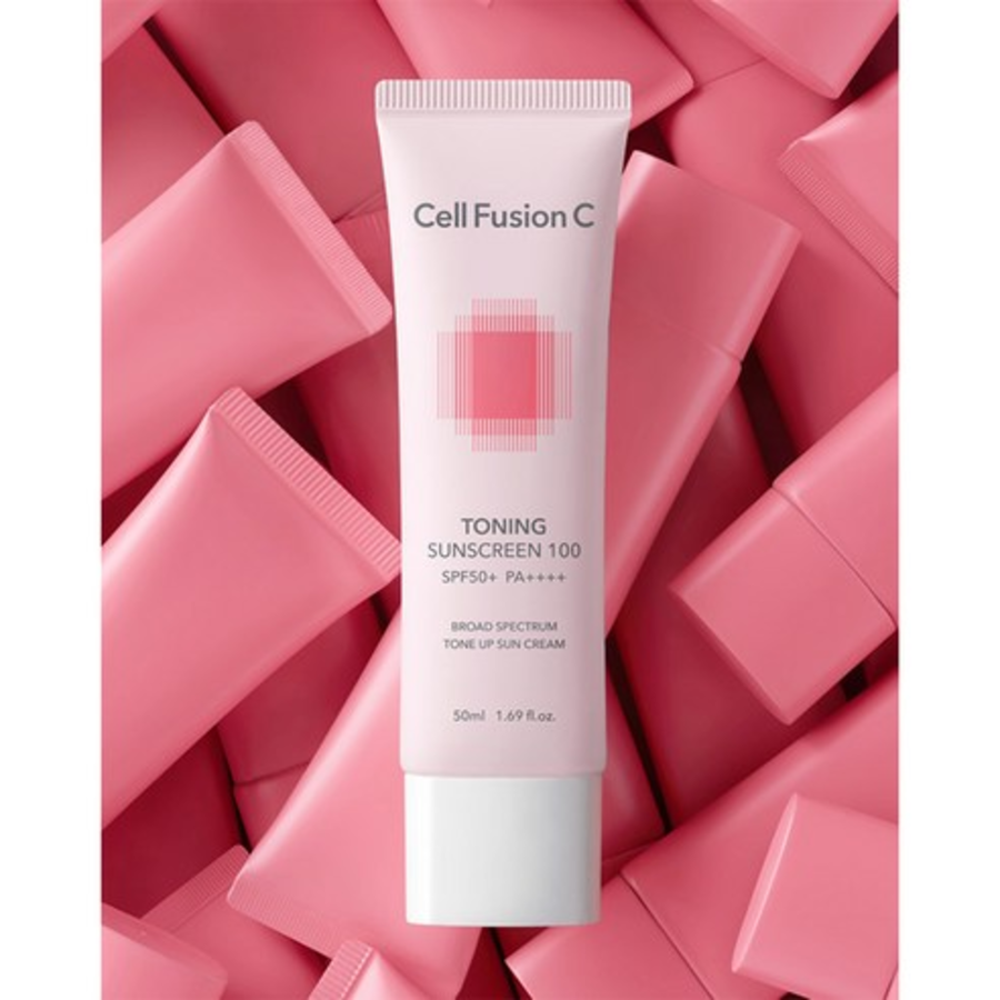 Тонизирующий солнцезащитный крем CellfusionC 100 SPF 50+ PA++++, 50 мл