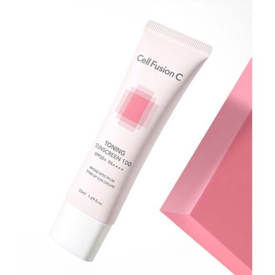 Тонизирующий солнцезащитный крем CellfusionC 100 SPF 50+ PA++++, 50 мл