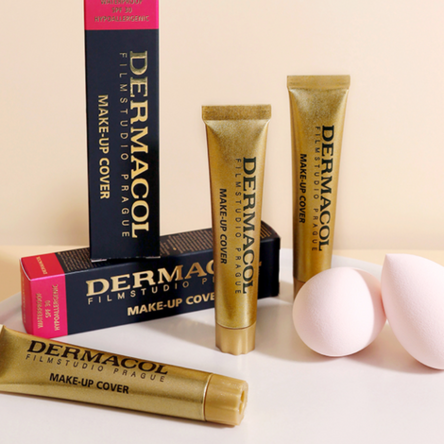 Тональный крем Dermacol Makeup Cover Cream 30 г, 207 Светло-бежевый, 1 шт