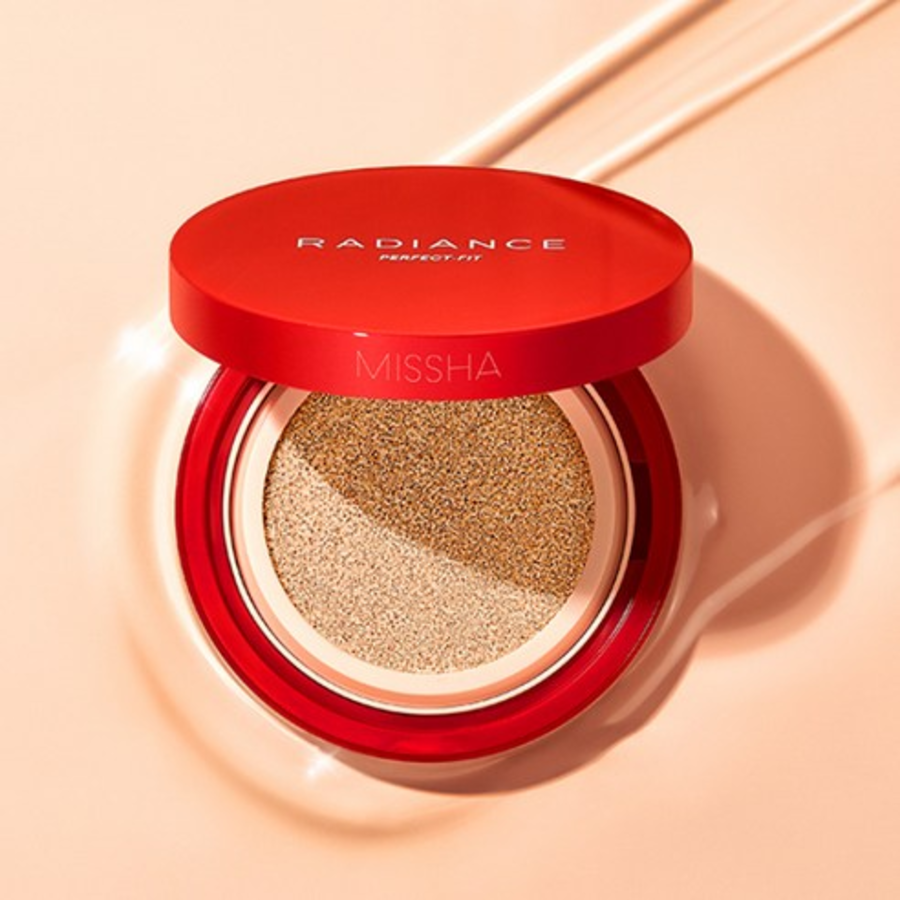 ТОНАЛЬНЫЙ КРЕМ-ПОДУШКА MISSHA RADIANCE PERFECT FIT, 15 г, 21 Г ВАНИЛИ