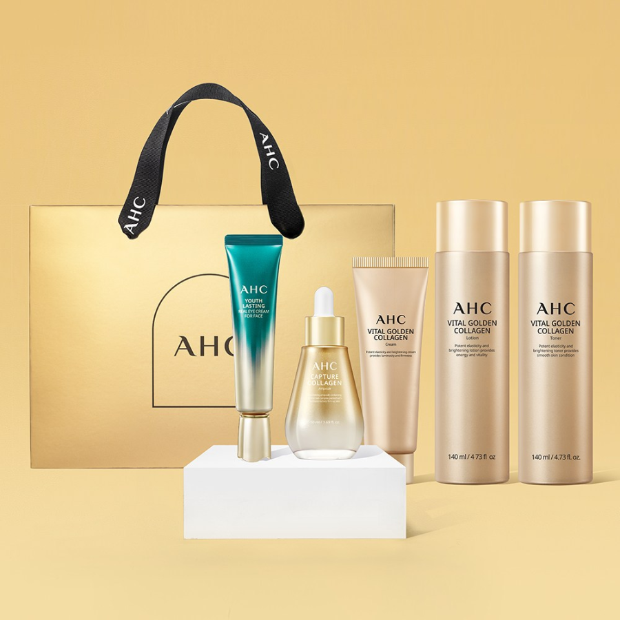 AHC Набор для ухода "Vital Golden Collagen Youth Total Care" (1 набор)