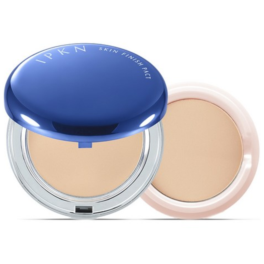 Пудра Big Skin Finish Pact Основной продукт 14 г + заправка 11 г, № 21 Телесно-бежевый, 1 комплект