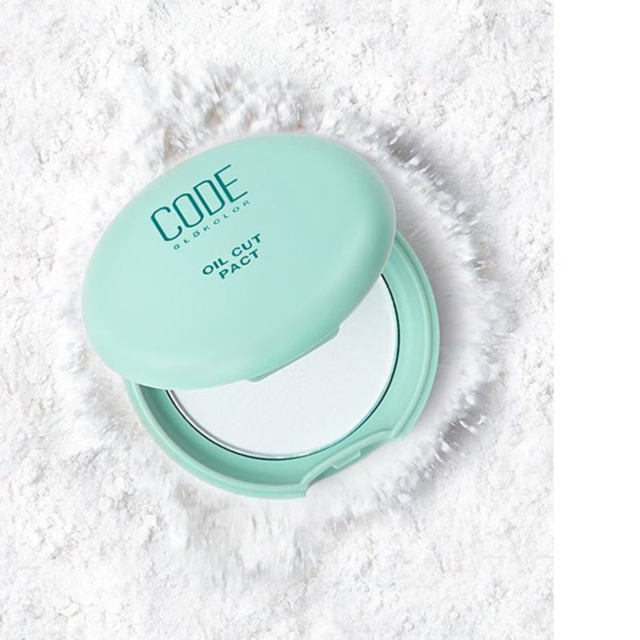 Codeglocolor Oilcut Pact 8 г, белый, 1шт