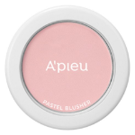 Пастельные румяна Apieu, 4,3 г, PK09 Нежно-розовый (скидка -11%)