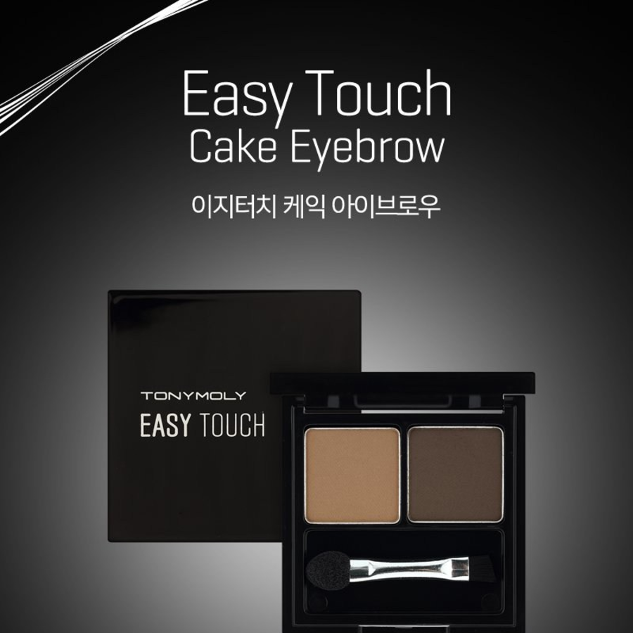 Tony Moly Easy Touch Cake Eyebrow, № 1 Натуральный коричневый, 1шт ( скидка -30%)