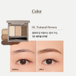 Набор для палитры бровей The Face Shop Ink 3,5 г, 02 Пепельно-серый, 1шт (скидка -45%)