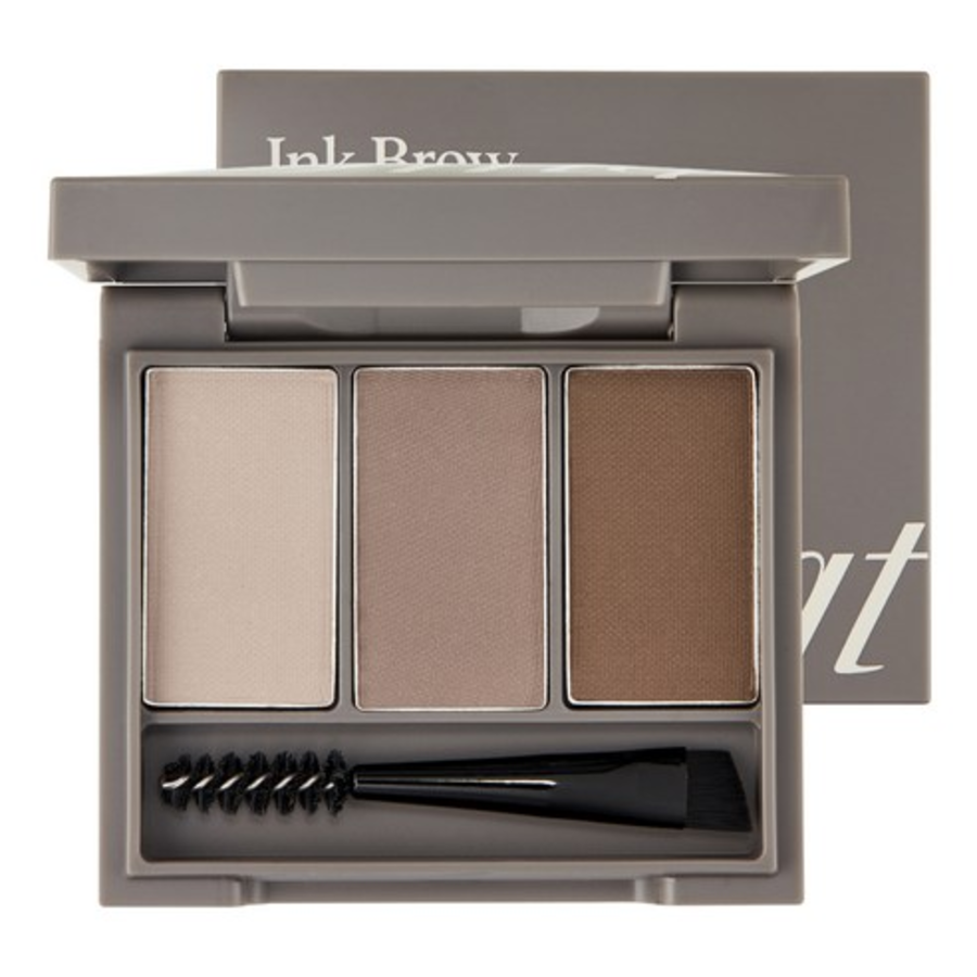 Набор для палитры бровей The Face Shop Ink 3,5 г, 02 Пепельно-серый, 1шт (скидка -45%)