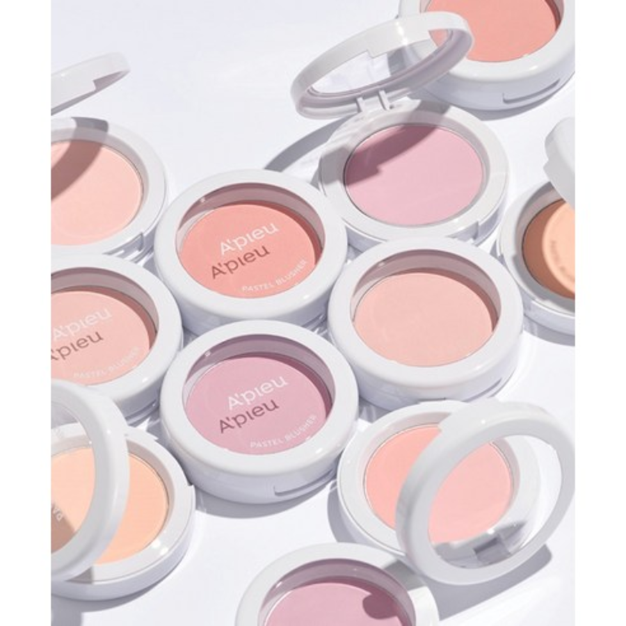 Пастельные румяна Apieu BE01, 4,3 г, Персиковый оттенок (скидка -78%)