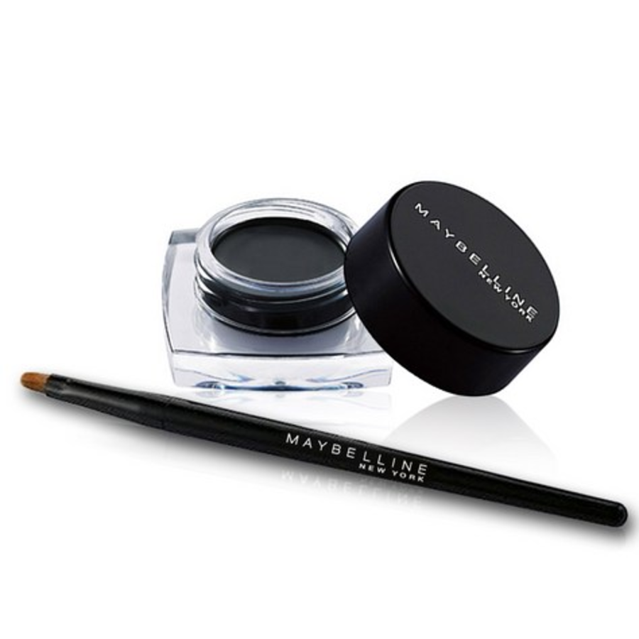 Гелевая подводка для глаз Maybelline New York Eye Studio, 2,8 г, черная, 1 шт (скидка -14%)