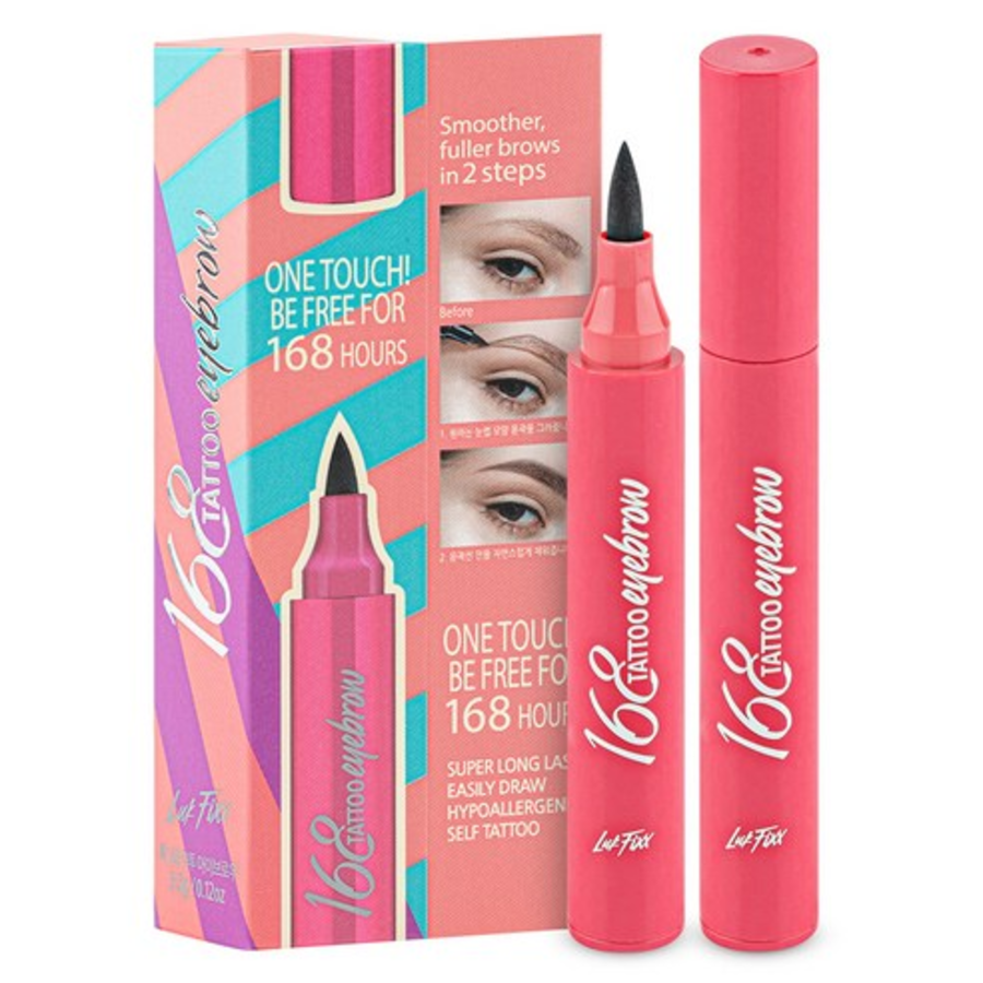 Татуаж бровей Look 168, 3,5 г, Натуральный коричневый, 1шт (скидка -62%)