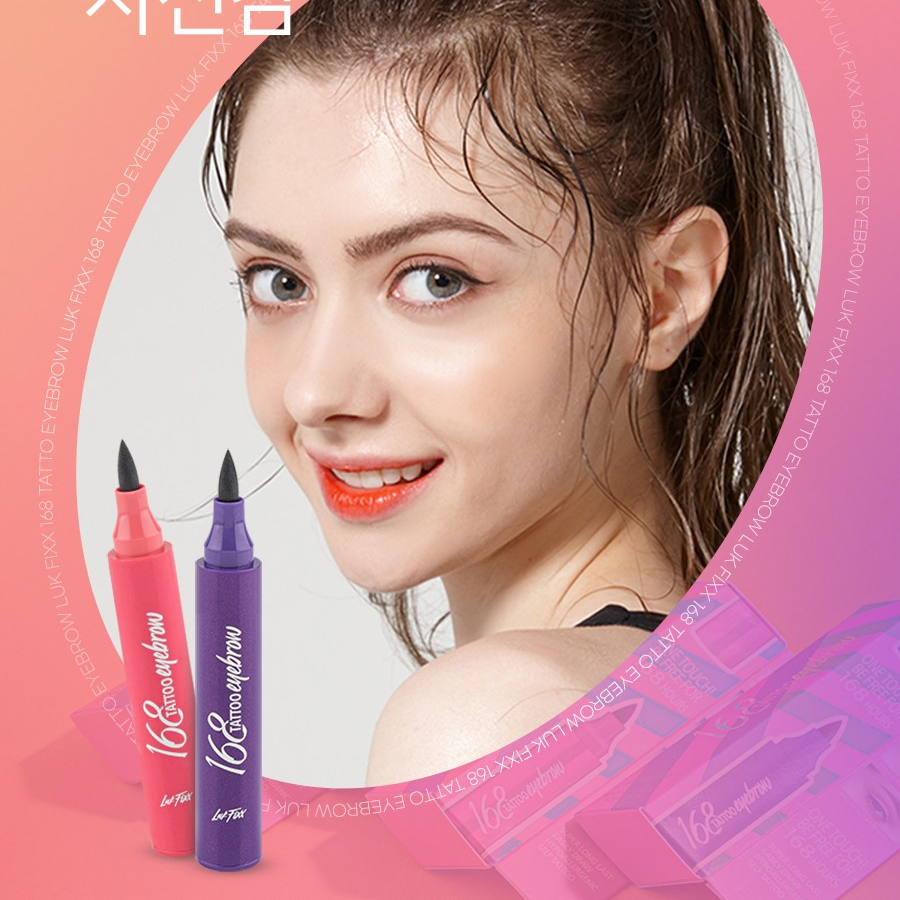 Татуаж бровей Look 168, 3,5 г, Натуральный коричневый, 1шт (скидка -62%)