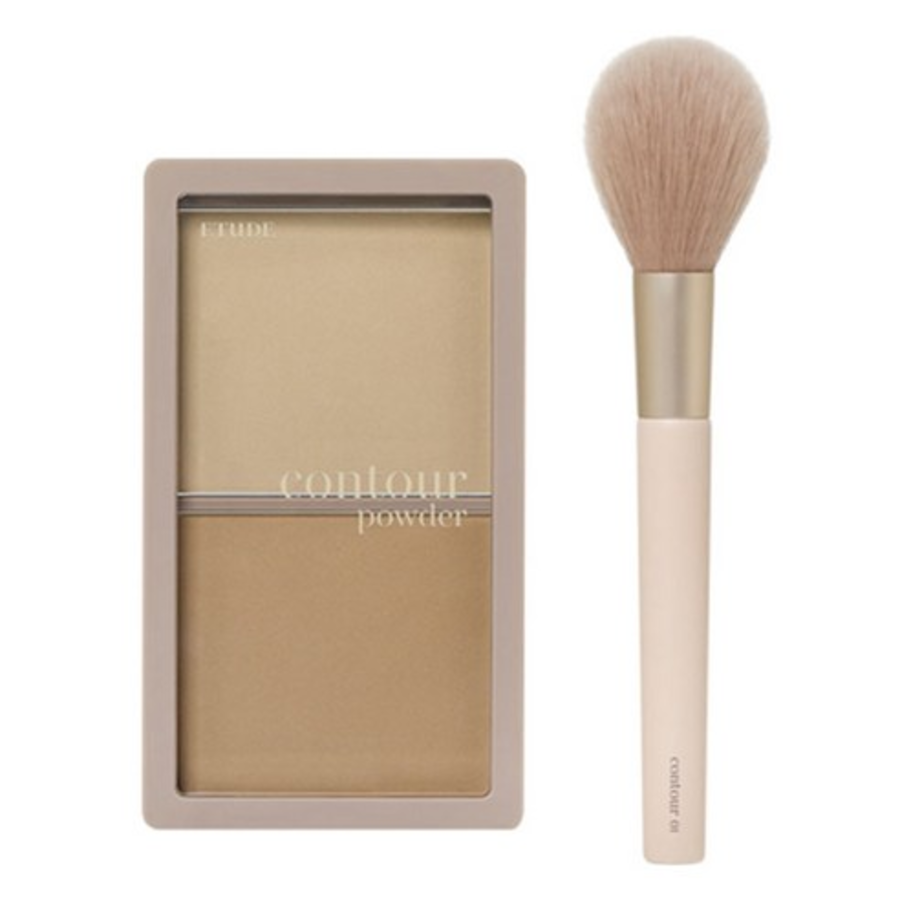 Тени для растушевки Etude Shadow, 10 г + 01 Набор кистей для растушевки подбородка, 01 Recreation, 1 набор (скидка -31%)