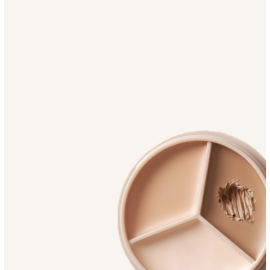 Консилер The Saem Cover Perfection Triple Pot, 13,1 г, 02 Контурный бежевый (скидка -3%)