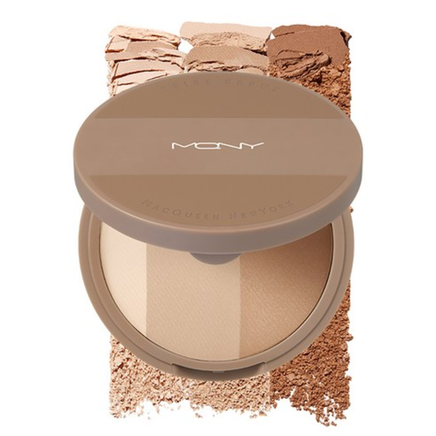 McQueen New York Fake Up 3-х цветная тонировка, 9 г, Бежево-коричневая, 1 шт (скидка -58%)